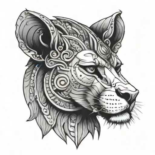 Sphinx With Lion Head