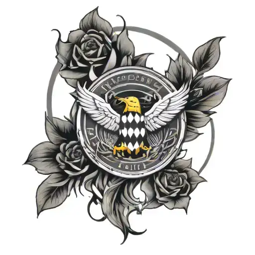 Use Elements From Manchester City Logo Along With A Moon And A Working Ber