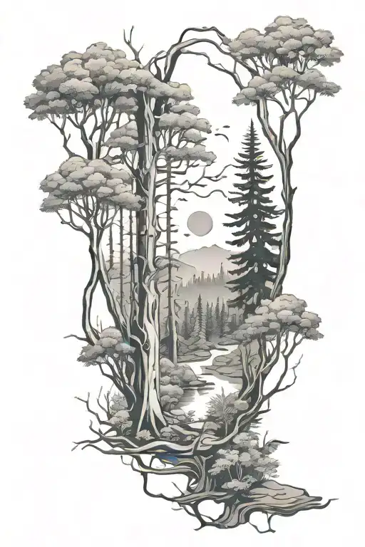 Forest Scene