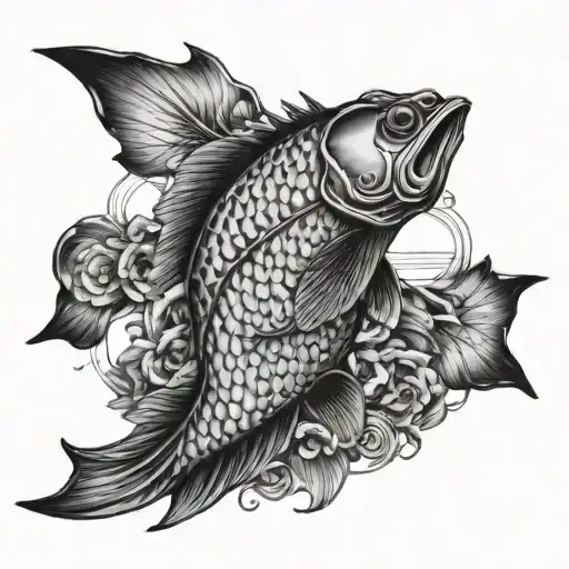 Create A Shoulder Sleeve Tatoo Regarding Fishing