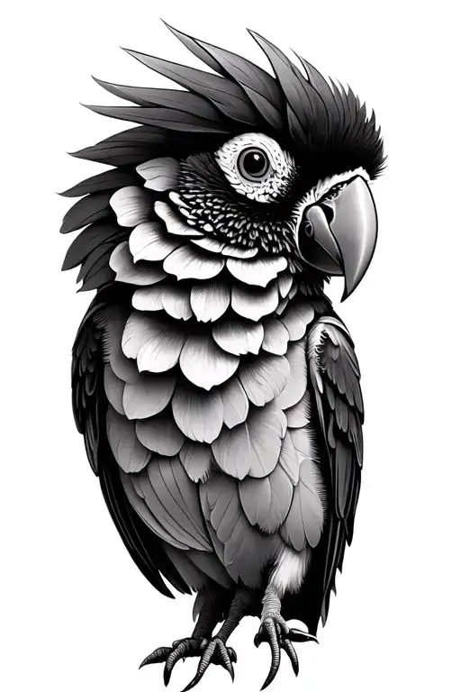 Conure Bird Flowers Symbolizing