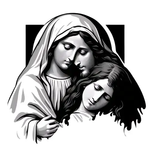 Virgin Mary And Jesus