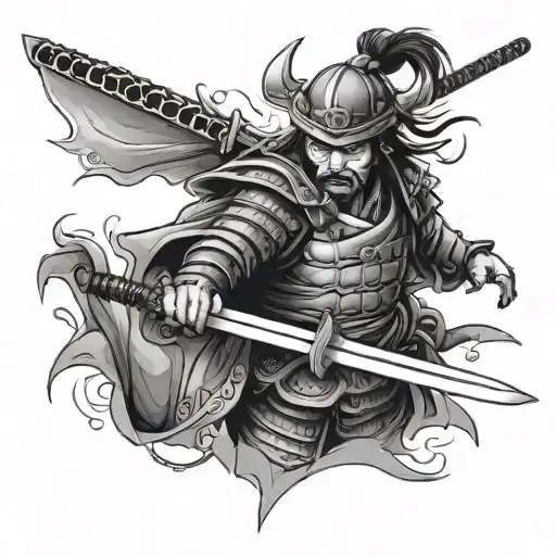 Vengeful Samurai Warrior