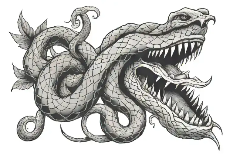 Winky And Snakes On The Collarbone