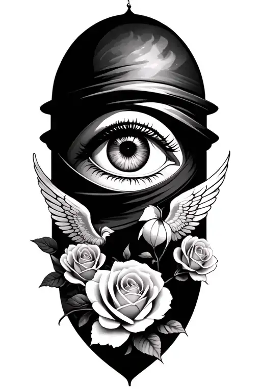 I Want A Muslim Mosque With Roses And Also I Want Angels And I Want An Eye And Also I Want A