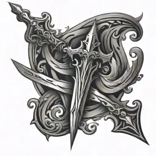 Poseidon's Trident Symbol