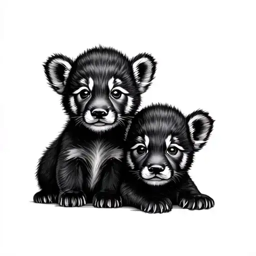 Three Baby Cubs