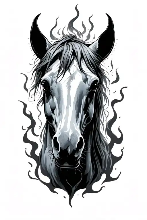 Ghost Hourse On Fire