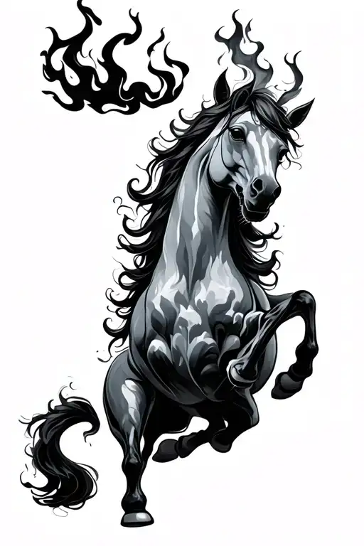 Ghost Hourse On Fire