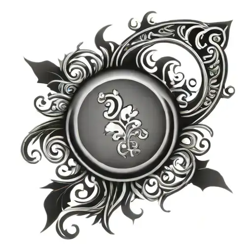 Ornaments Frame Circle