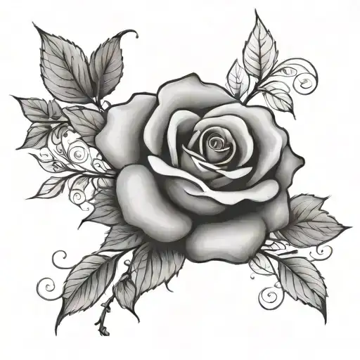 With Roses Around It And A Date