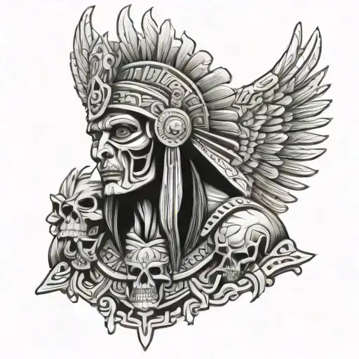Aztec God Of Death Angel