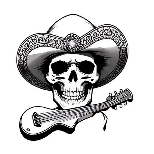 Mariachi Skull
