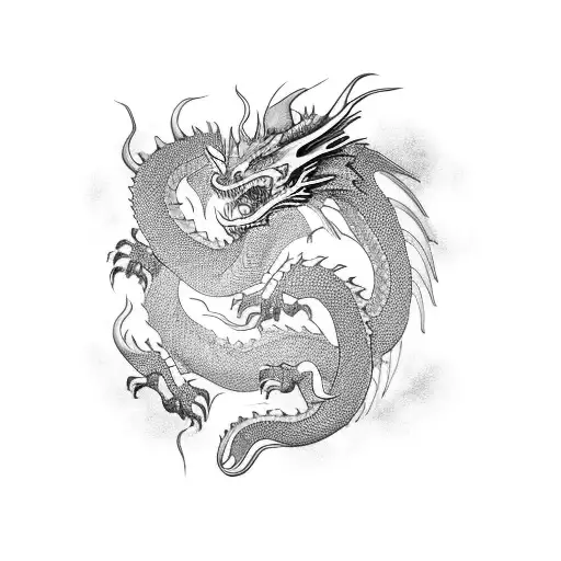 Dragon That Extends To Arm