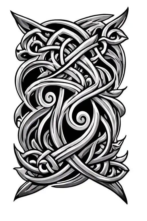 Celtic Polynesian Tribal