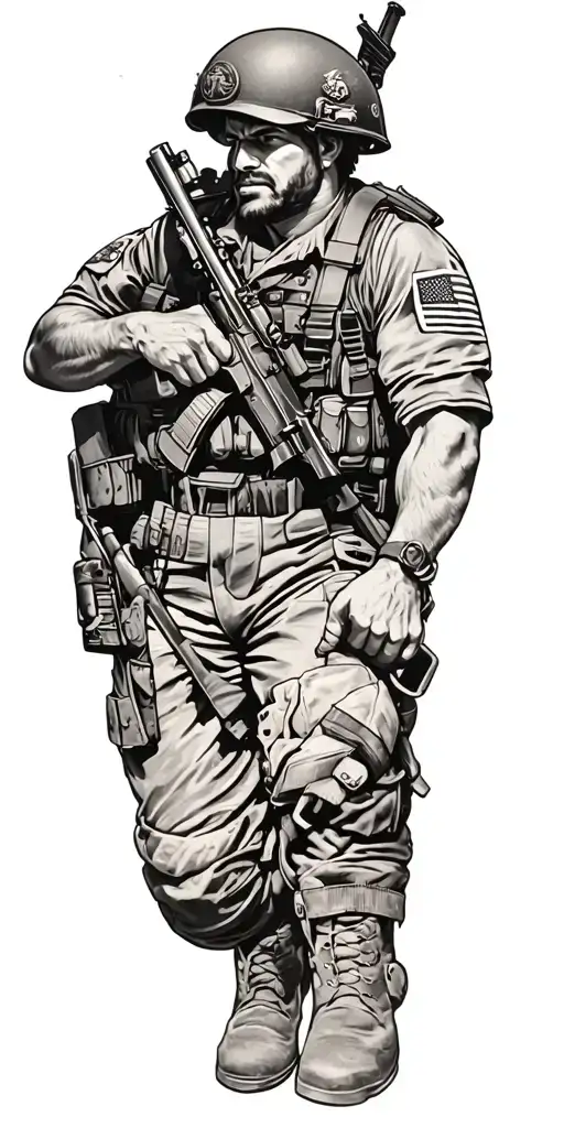 Marines World War 2 Collage