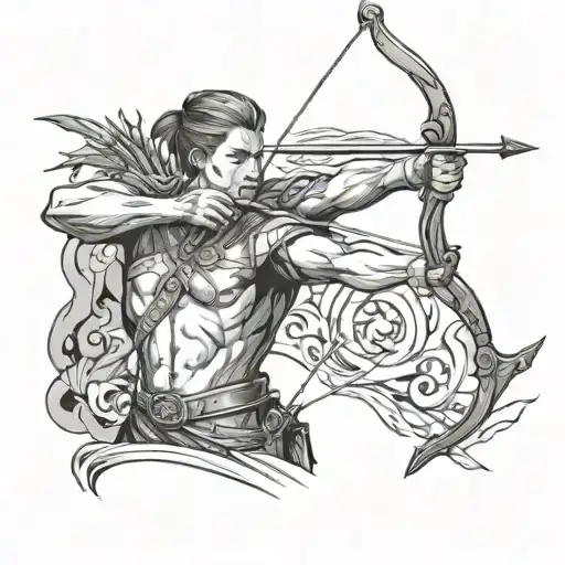 Sagittarius Archer Shooting