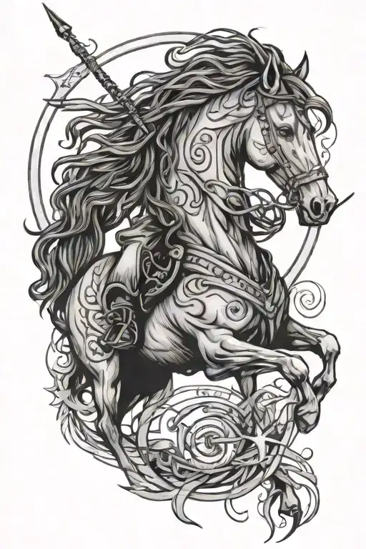 Sagittarius With Dreadlocks