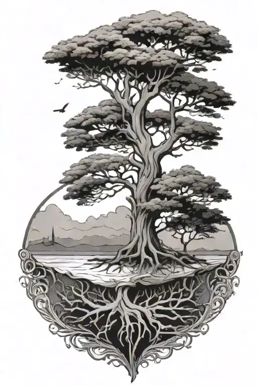 Half Alive Half Dead Tree Of Life