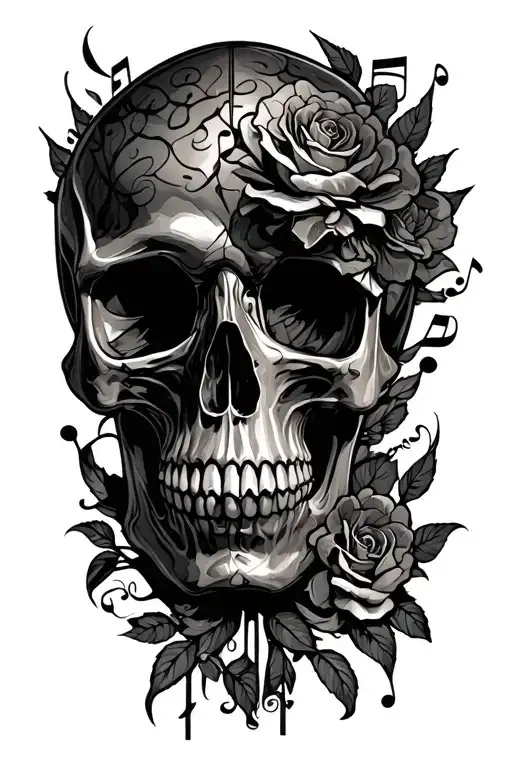 Skull And Song Lyrics Incorporated With Lines