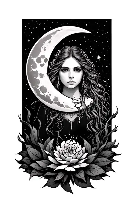 Brigid Moon Strength Courage