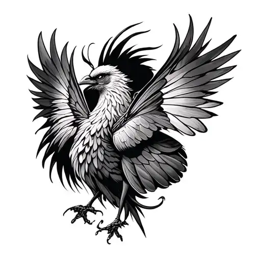 Phoenix And Butter Fly