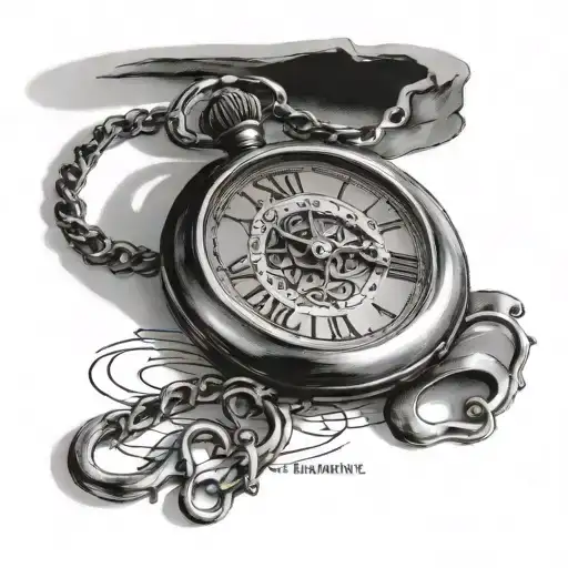 Roman Numeral Pocket Watch
