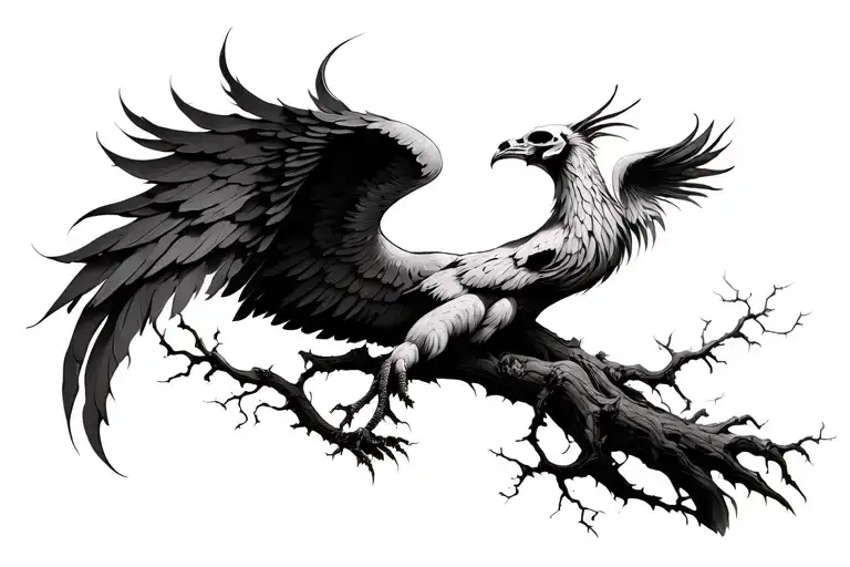 Skull Tree Phoenix