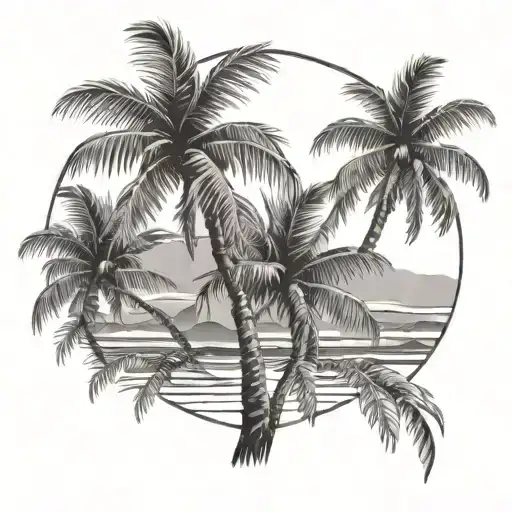 3 Palm Tree