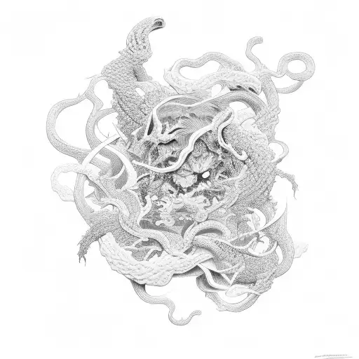 Vines Wrapped Around Katana