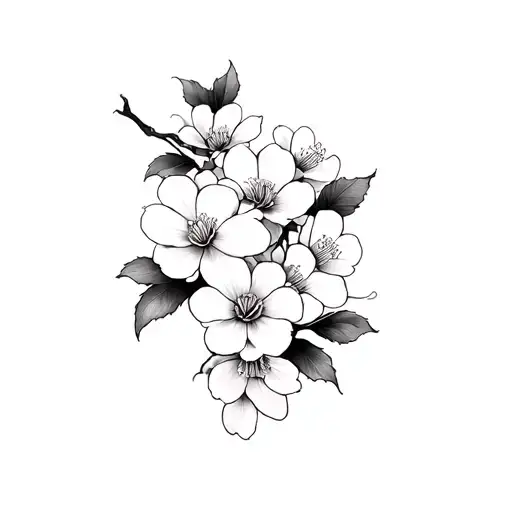 Japanese Flowers Cherry Blossom