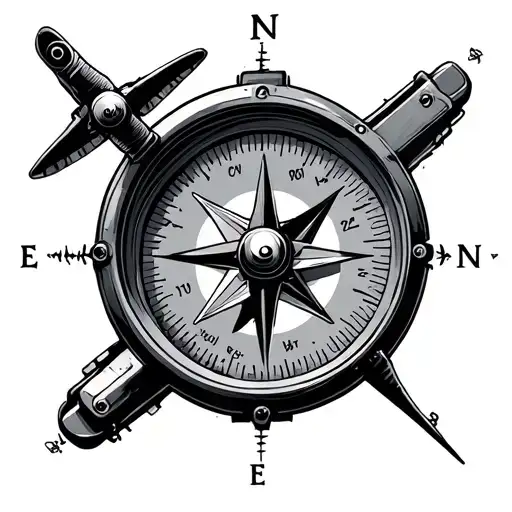 Airplane Compass
