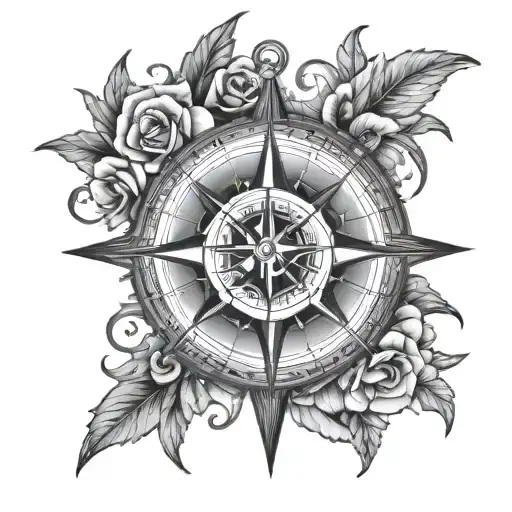 Let Them With Compass Rose