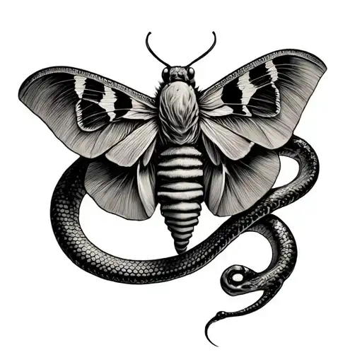 Snakes Death Moth