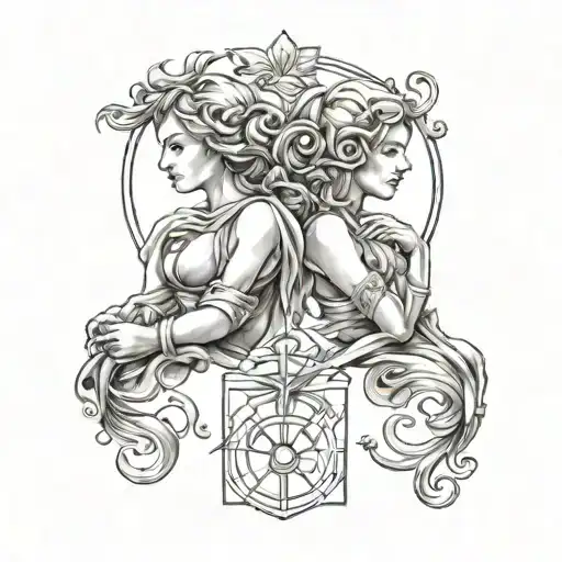 Gemini Astrological Sign And Reference To My 2 Daughters Camille And Juliette