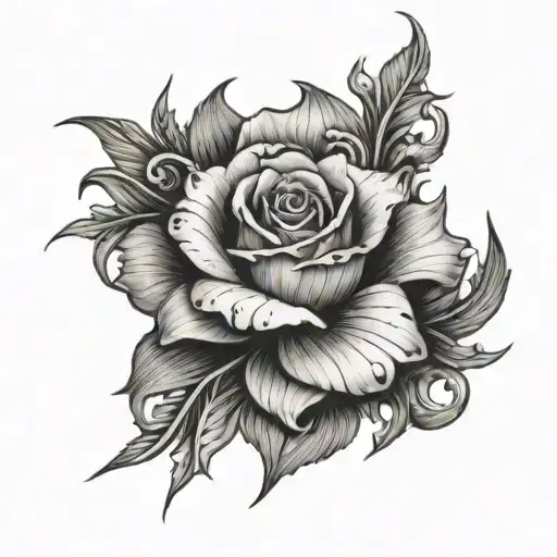 Tattoo Cover On Biceps Signifying Power