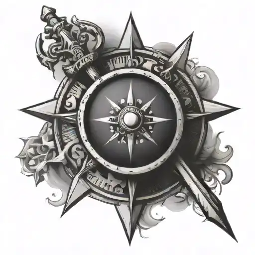 Cross And Compass