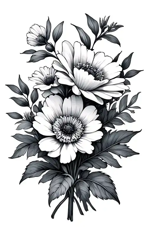 Birth Flower Bouquet