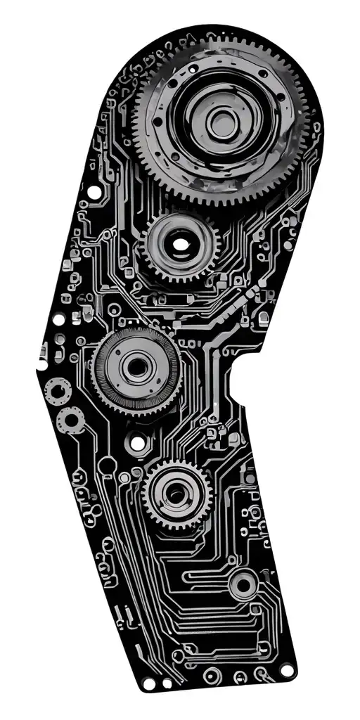 Pcb Schematic With Gears