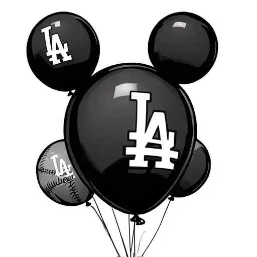 Disney Balloons La Dodgers