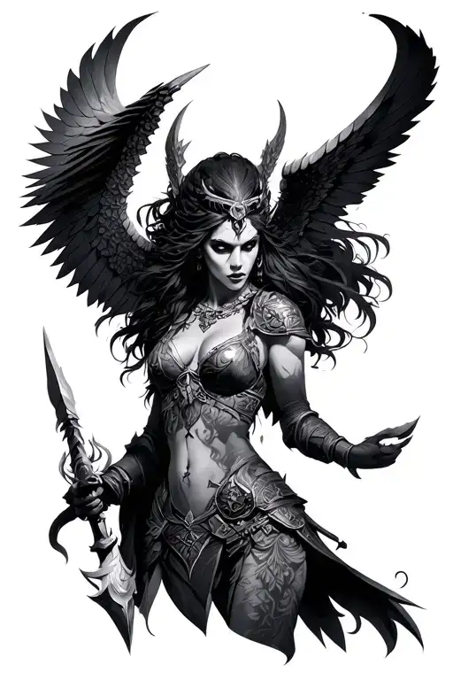 Sadistic Valkyrie Warrior Woman