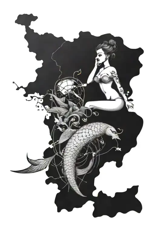 Map And Mermaid