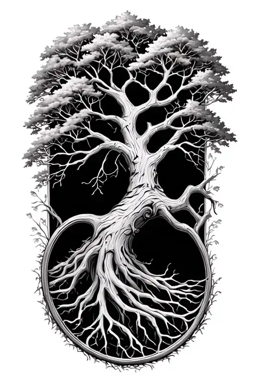 White Oak Tree Of Life
