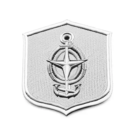 Army Sergeant Patch With Anchor