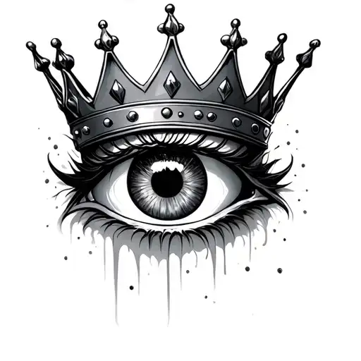 A Crown With A Eye In The Middle