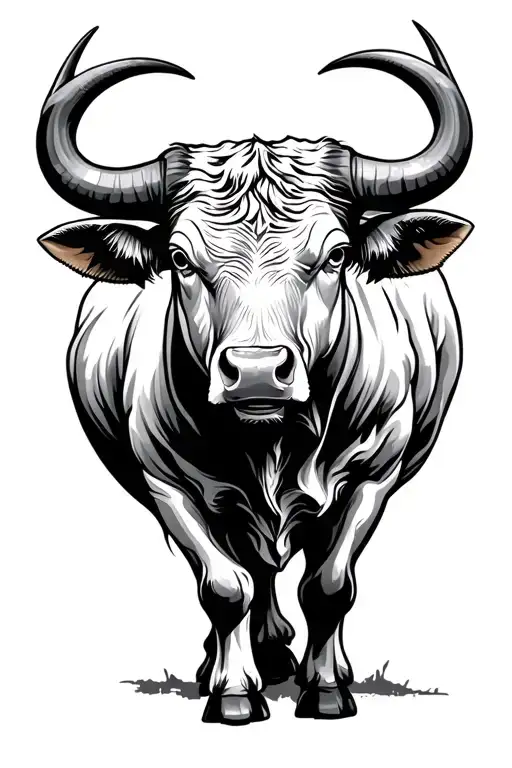 Bull Standing Taurus