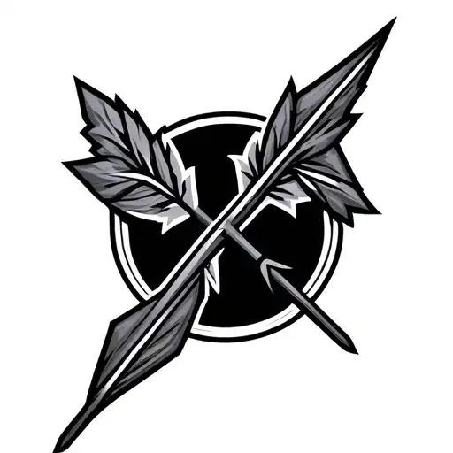 Single Arrow With Iroquois Logo