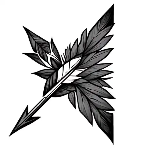 Single Indigenous Arrow