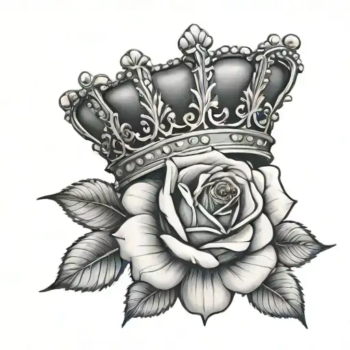Crown And A Rose