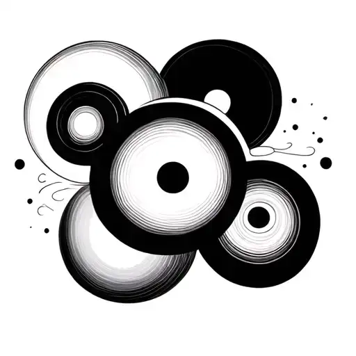 Circles And Semicircles In A Cloud